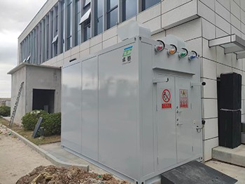 室外气瓶暂存柜交付国家农业科技园